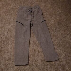 Essentials Kids Gray Joggers with Black Accents
